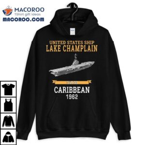 Uss Lake Champlain (cvs-39) 1962 Caribbean T-shirt