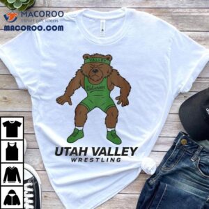 Utah Valley Wolverines Wrestling Willy Mascot Shirt