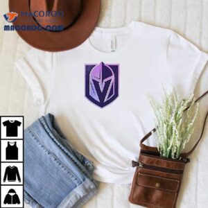 Vegas Golden Knights Fight Cancer Logo Shirt