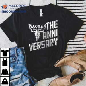 Wacken 2026 The Anniversary Angry Cow Shirt