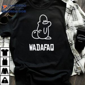 Wadafuq Style Waddle Logo Parody Shirt