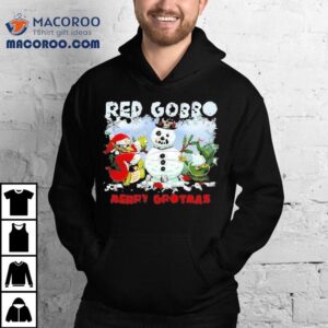 Warhammer Red Gobbo Merry Grotmas Christmas Snowman Shirt