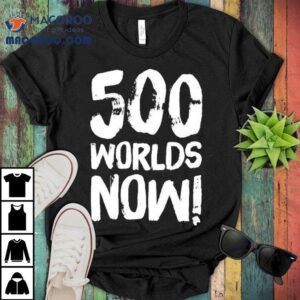 Warhammer Ultramarines Protest 500 Worlds Now! Shirt