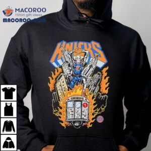 Warren Lotas X New York Knicks Wardrobe Skull Graphic Shirt