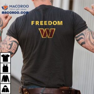 Washington Commanders X Charlie Kirk Freedom Logo Shirt