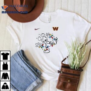 Washington Commanders X Mickey Mouse Believe In The Magic Of Christmas Shirt