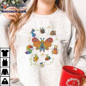 Welcome Home The Bugologists Board Butterfly Worm Shirt