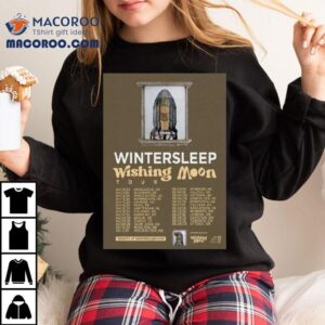 Wintersleep Wishing Moon Tour 2026 Shirt