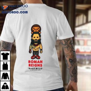 Wwe Roman Reigns Baby Milo A Bathing Ape T-shirt