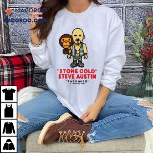 Wwe Stone Cold Steve Austin Baby Milo A Bathing Ape T-shirt