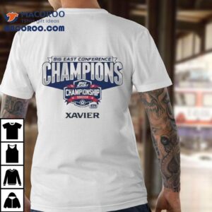 Xavier Women’s Soccer Big East 2025 Regular Season Champions Shirt