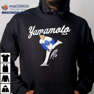 Yoshinobu Los Angeles Dodgers Defending Pitching Signature Shirt