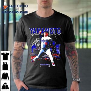 Yoshinobu World Series Mvp Signature Graphic Shirt