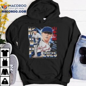 Yoshinobu Yamamoto Los Angeles D 2025 Champs Mvp Shirt