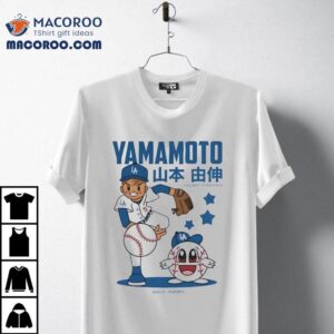 Yoshinobu Yamamoto Los Angeles Dodgers Baseball Anime Shirt
