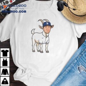 Yoshinobu Yamamoto The Goat Los Angeles Dodgers Shirt