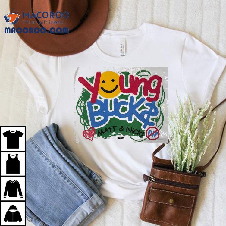  Young Bucks Matt Nick Jackson Aew Tshirt