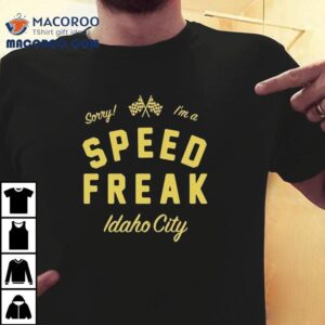 Youth Lagoon Sorry I’m A Speed Freak Idaho City Shirt
