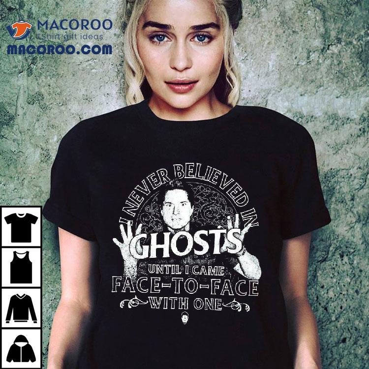 Zak Bagans I Never Believed In Ghosts Until I Came Face-To-Face With One T-shirt Zak Bagans I Never Believed In Ghosts Until I Came Face-To-Face With One T-shirt