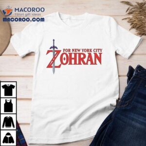 Zohran Mamdani For New York City The Legend Of New York City Mayor Sword Shirt