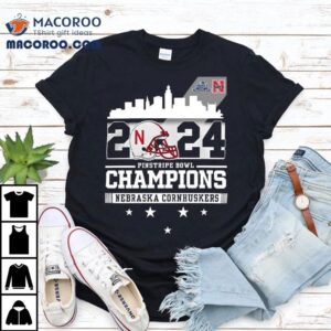 2024 Pinstripe Bowl Champions Nebraska Cornhuskers Shirt