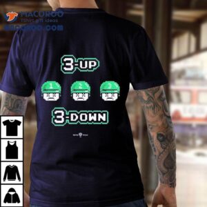 3-up 3-down 8-bit Shirt