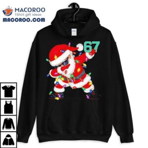 67 Six Seven Meme Brainrot Dabbing Santa Claus Costume Shirt