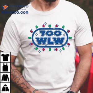 700 Wlw Christmas Lights T-shirt