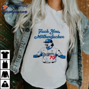 Alex Wood Fuck You Motherfucker Los Angeles Dodgers Shirt