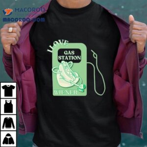 Alexnorimaki I Love Gas Station Wiener Hot Dog Shirt