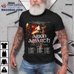 Amon Amarth The Allfather Awakens Europe And Uk 2026 Tour A New Record Awaits Shirt
