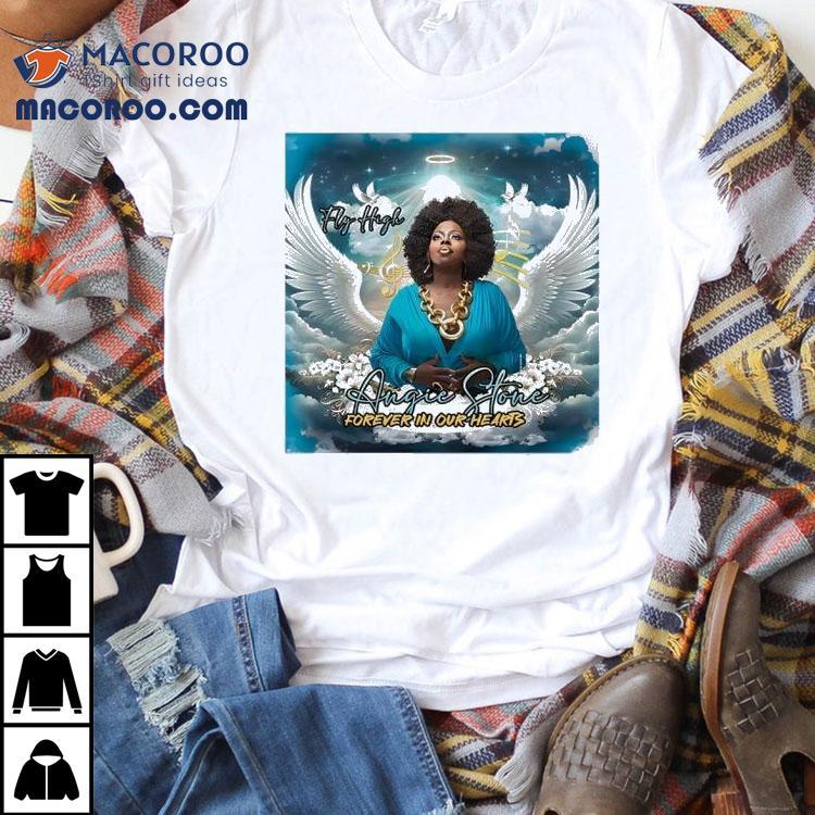 Angie Stone Forever In Our Hearts Shirt Angie Stone Forever In Our Hearts Shirt