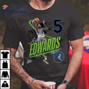 Anthony Edwards Minnesota Timberwolves  Legacy T-shirt