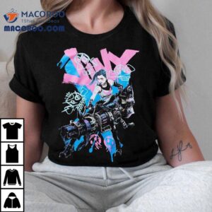 Arcane Jinx Graffiti Jumbo Graphic T-shirt