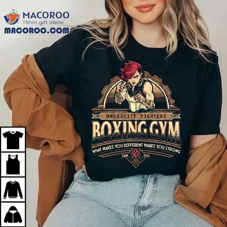 Arcane Vi Undercity Fighters Boxing Gym Character Shirt Arcane Vi Undercity Fighters Boxing Gym Character Shirt