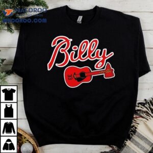 Atlanta Braves Billy 33 Guitar Shirt