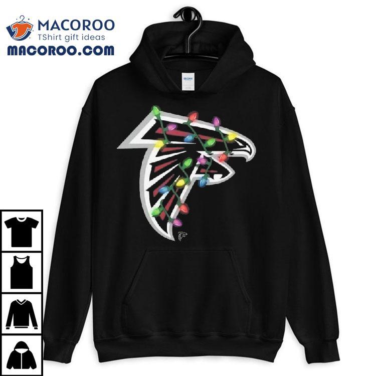 Atlanta Falcons Primary Logo Holiday Lights 2025 Shirt Atlanta Falcons Primary Logo Holiday Lights 2025 Shirt