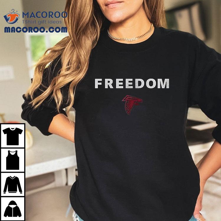Atlanta Falcons X Charlie Kirk Freedom Logo Shirt Atlanta Falcons X Charlie Kirk Freedom Logo Shirt