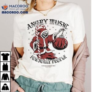 August Burns Red Christmas 2025 Angry Music For Jolly People Jolly Reaper Shirt