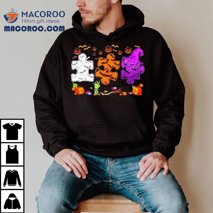 Autism Warrior Happy Halloween Shirt Autism Warrior Happy Halloween Shirt
