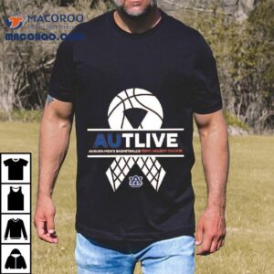 Autlive Auburn Men’s Basketball X Fight Against Cancer Logo Shirt