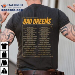 Bad Dreems World Tour Petrol Shirt