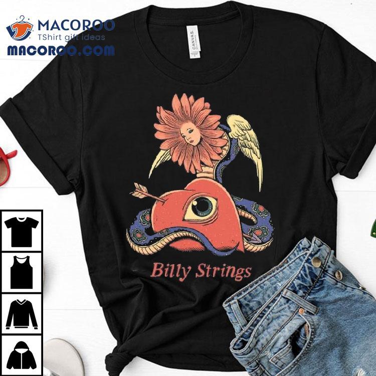 Billy Strings Flower Heart Pedro Correa Shirt Billy Strings Flower Heart Pedro Correa Shirt