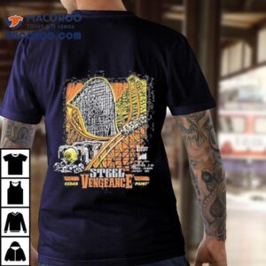 Cedar Point Sl Vengeance Coaster Stamp Shirt