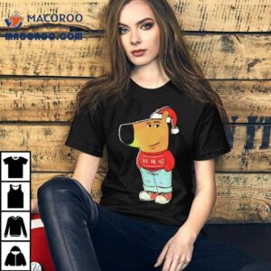 Chill Guy Character Meme Christmas Shirt