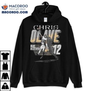 Chris Olave New Orleans One-handed Catch Shirt 1 Chris Olave New Orleans One Handed Catch Tshirt
