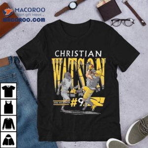 Christian Watson Wide Receiver Green Bay Packers Football Shirt 1 Christian Watson Wide Receiver Green Bay Packers Football Tshirt