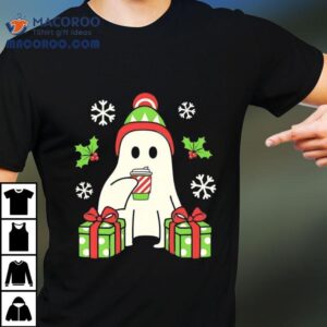 Christmas Ghost With Gifts Shirt