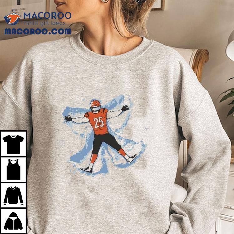Cincinnati Bengals Snow Angel Christmas Shirt Cincinnati Bengals Snow Angel Christmas Shirt