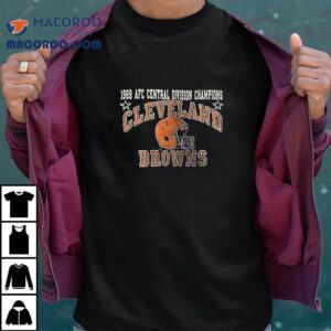 Cleveland Browns 1989 Afc Central Division Champions Kosar 19 Name And Number Shirt 1 Cleveland Browns Afc Central Division Champions Kosar Name And Number Tshirt